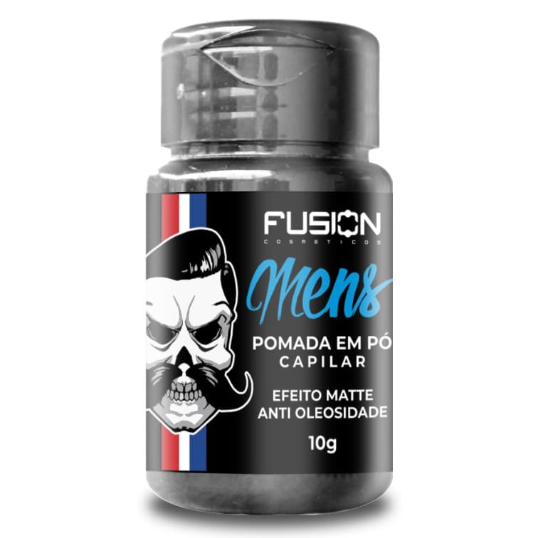 Pó Modelador Capilar Efeito Matte Seco Fusion Cosméticos