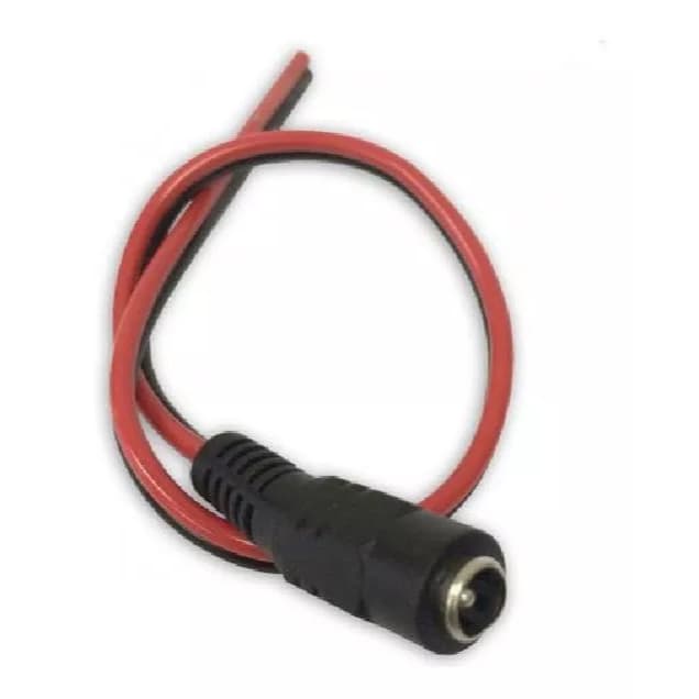 Cabo Fio Rabicho P4 Femea Positivo E Negativo Para Fontes