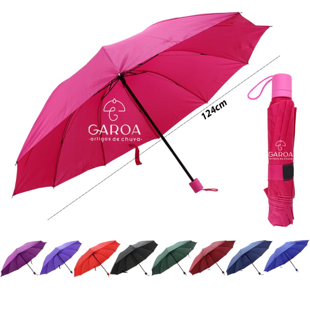 Guarda Chuva Original Grande Contra Vento Cabe Na Bolsa | 1020