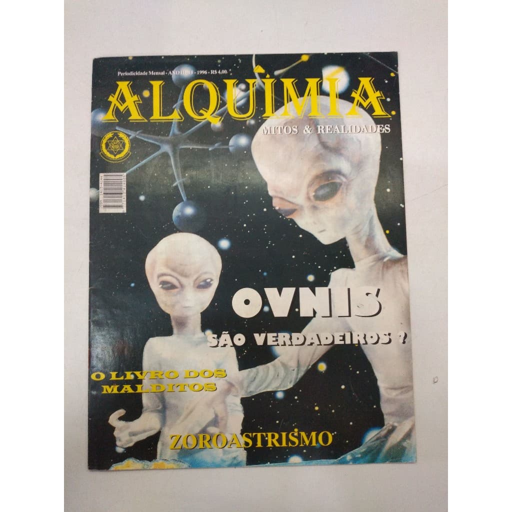 Revista Alquimia 15 Mito Ovni Alienígena Extraterrestre 9527