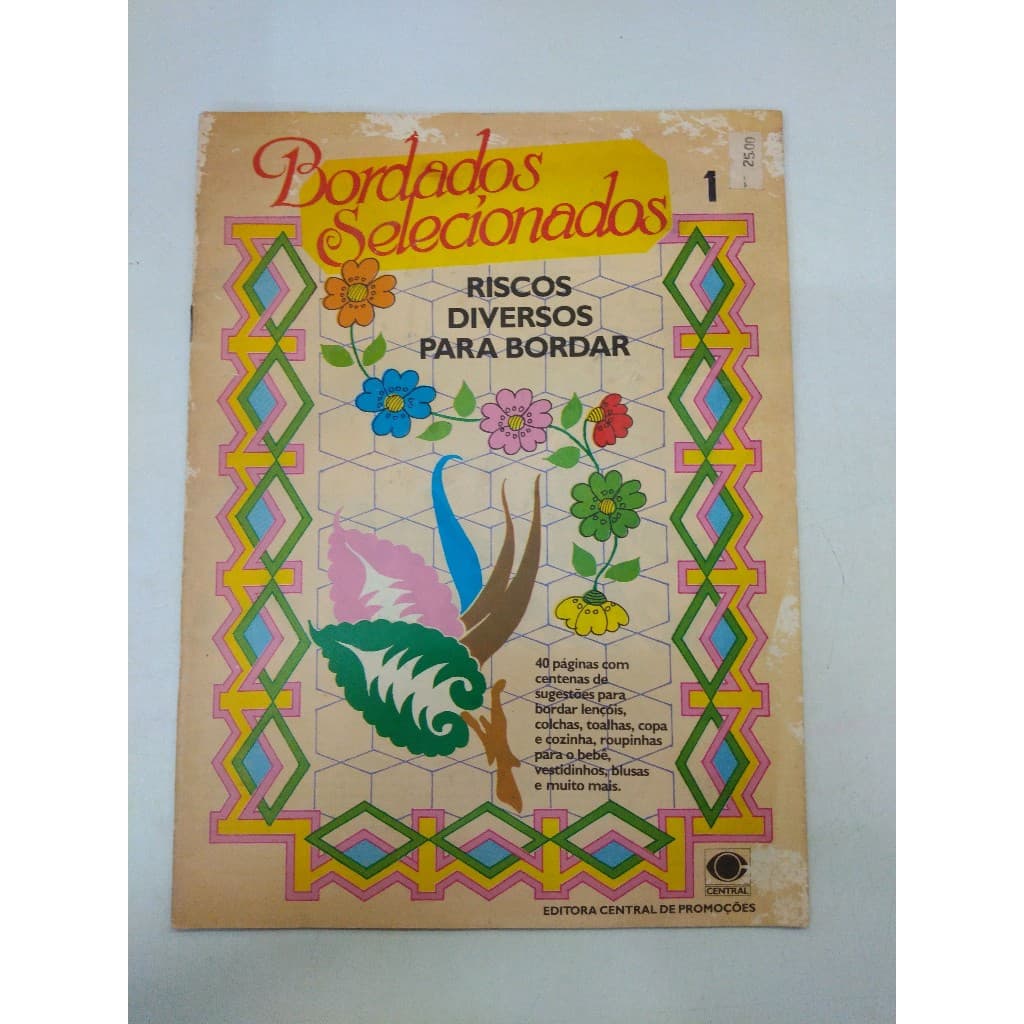 Livreto De Bordado Colcha Toalha Vestido Blusa Malha 9523