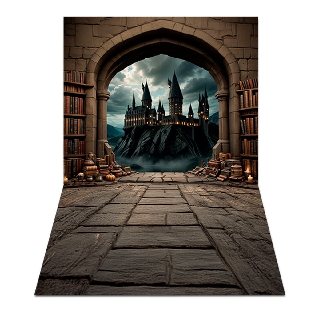 Fundo Fotográfico Castelo Em Tecido PN-01688