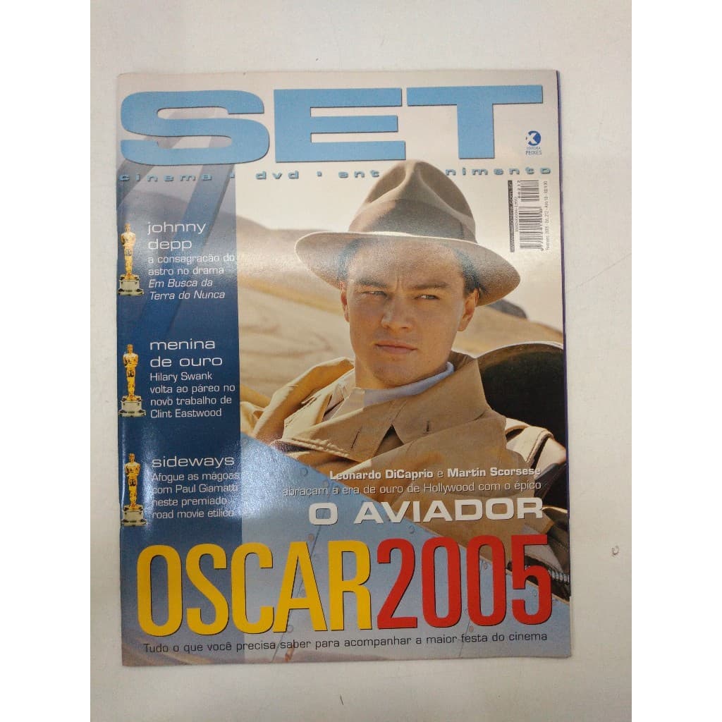 Revista SET 212 Leonardo DiCaprio Oscar Jhonny Depp 9532