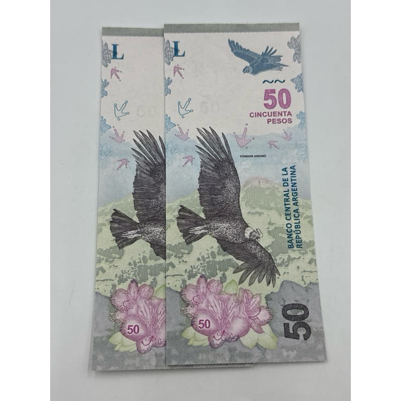 1 cédula argentina flor de estampa(nova) cód A127