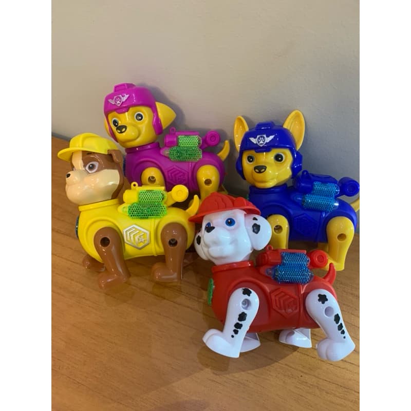 Cachorro Patrulha Canina - Cachorrinho Robô - Com Luz e Moviemnto - A Pilha