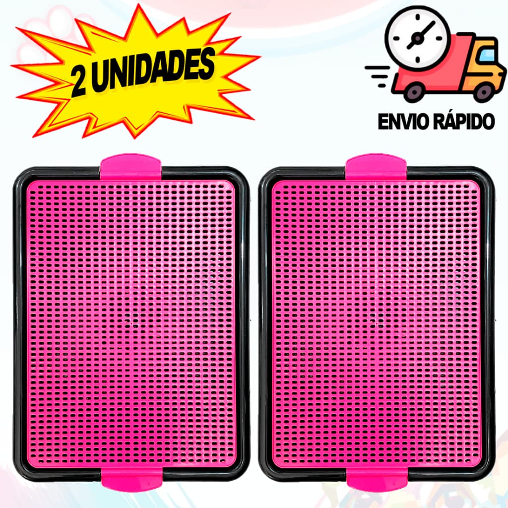 Kit 2 Sanitário Cachorro Grande Tapete Higiênico Lavável Pet Banheiro Para Cachorro