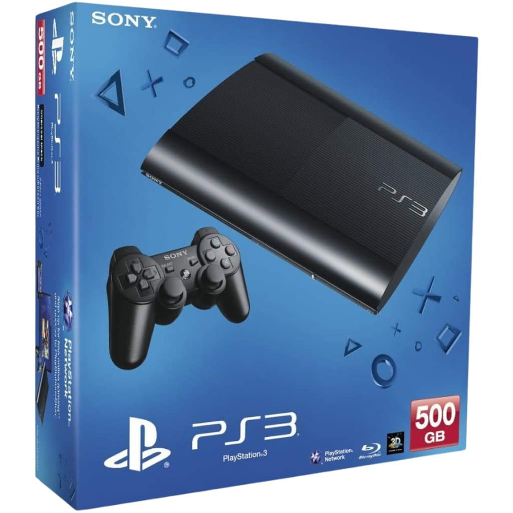 PlayStation 3 Super Slim 500GB Desbloqueado HEN