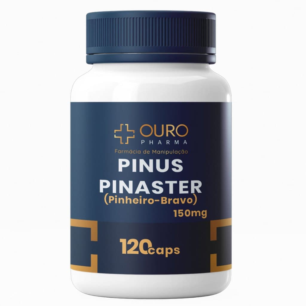 Pinus Pinaster (Pinheiro-Bravo) 150mg 120 cápsulas
