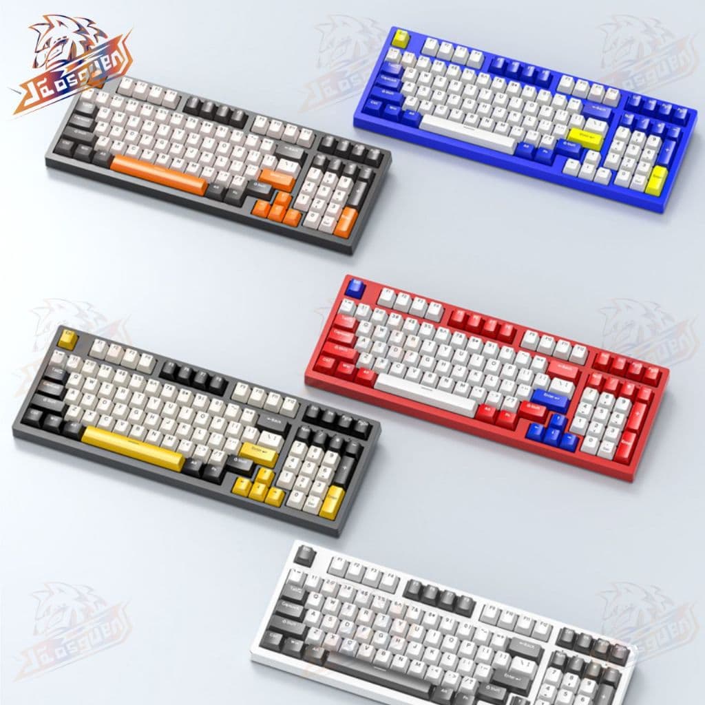 Teclado Mecânico Switch Rgb Usb Pc Ps4 Xbox Cor De Teclado Azul Idioma Português Brasil