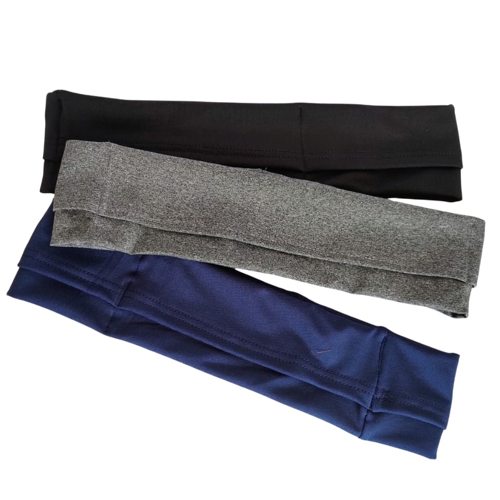 Kit 2 Cinto Fitness Elástico Corrida Bike Porta Celular Cartão Objetos