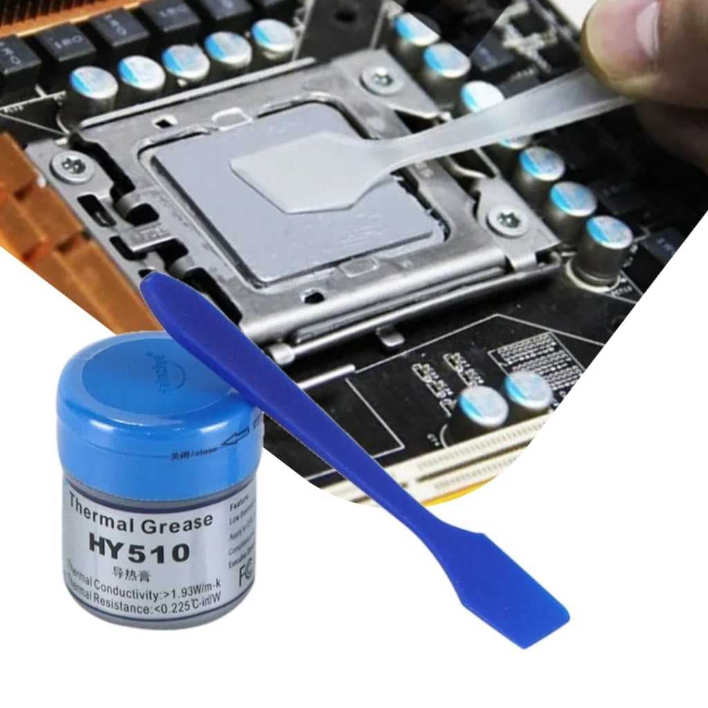 Pasta Térmica HY510 Prata, 25 Gramas, Computador, Pc Gamer, Placas de video, Notebooks, Ps4 e Xbox