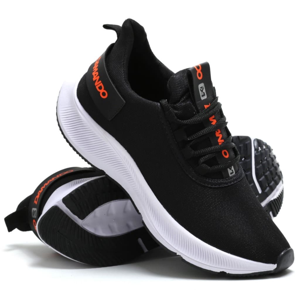 Tênis Para Malhar Academia Corrida Caminhada Lazer Masculino Original Dm Damando