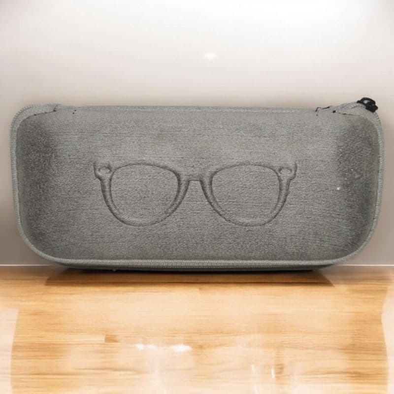 Estojo protetor de óculos. Desenho oculos