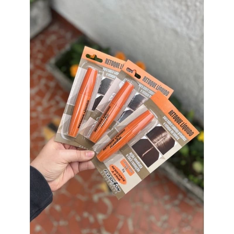Máscara Retoque De Fios Brancos Retoque Raíz Liquido
