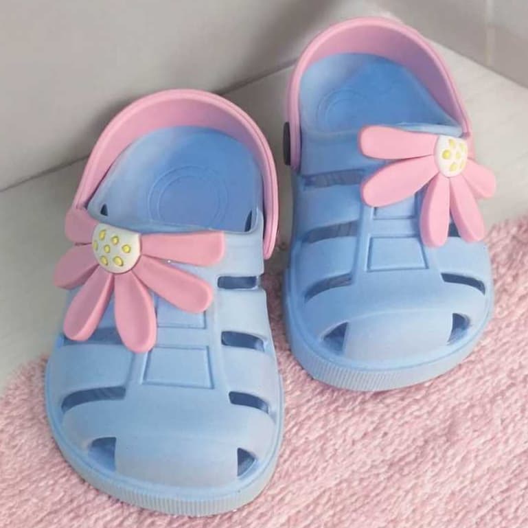 Papete Infantil Menina Babuche  Feminina Criança Leve Confortável Solami