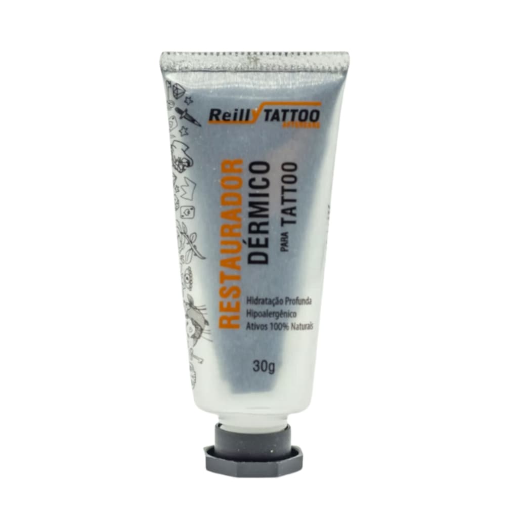 Pomada Restaurador Dermico 30g Reilly Tattoo Tatuagem Unidade OFERTAS RELÂMPAGO