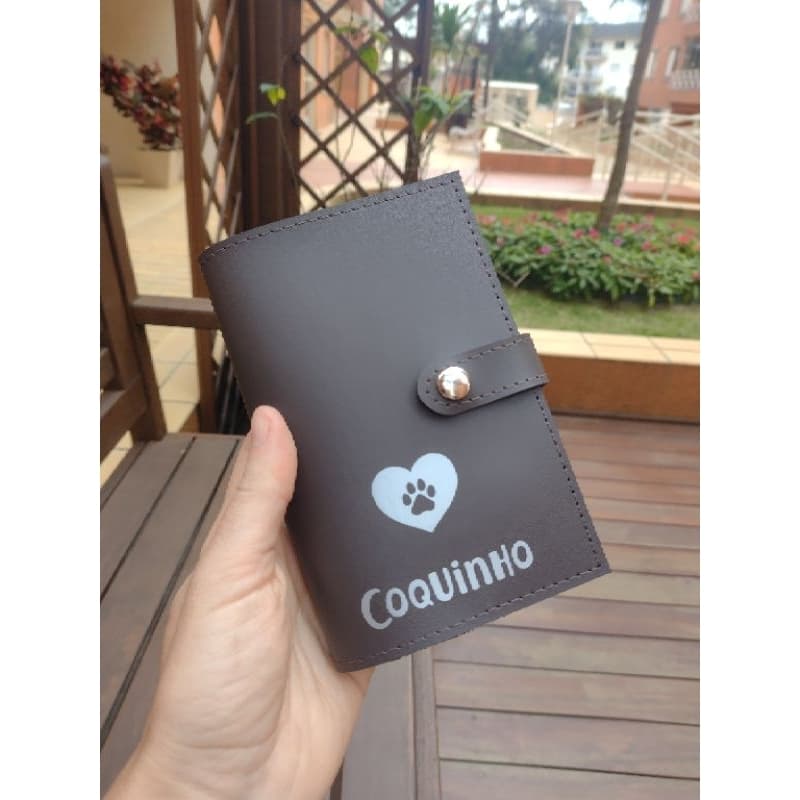 Capa para caderneta de vacinação PET personalizada