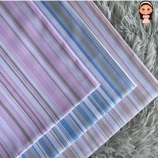 Tecido Tricoline 100% Algodão 1,50 de Largura, Listrado,  Tecido para Cama,  Listras,  kit de Berço.