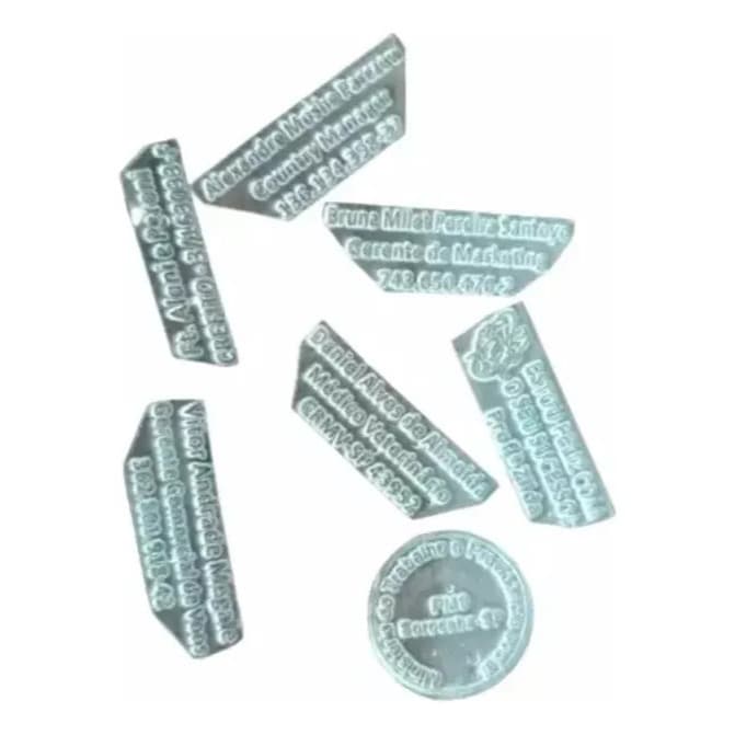 Borracha P/carimbo Personalizado -  Tamanhos 301 / 302