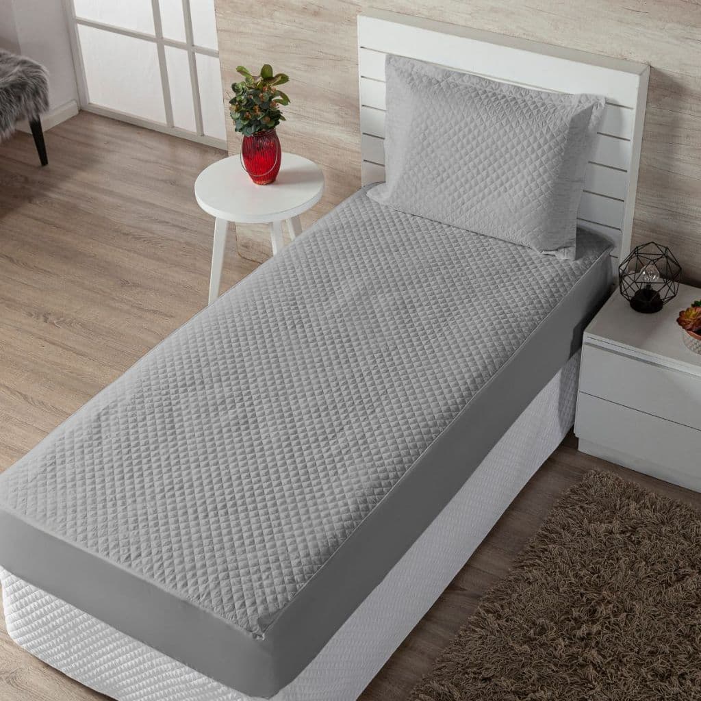 Capa para Colchão Contra Liquidos Branco Tamanho Solteiro Infantil