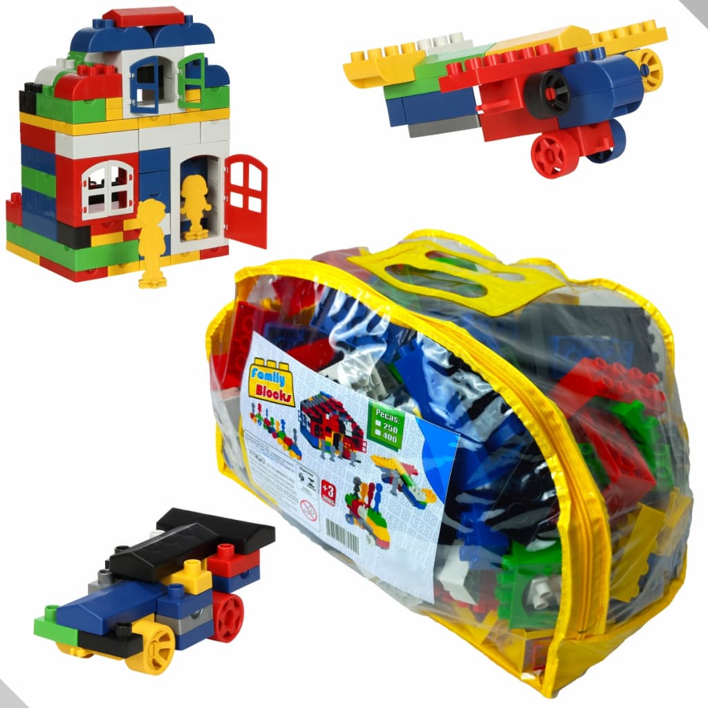 Blocos de Montar Grande 400 Peças