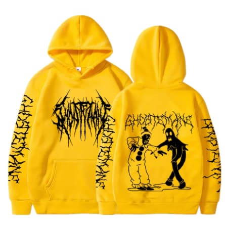 BLUSA DE FRIO MOLETOM CANGURU UNISSEX GHOSTEMANE DUPLA