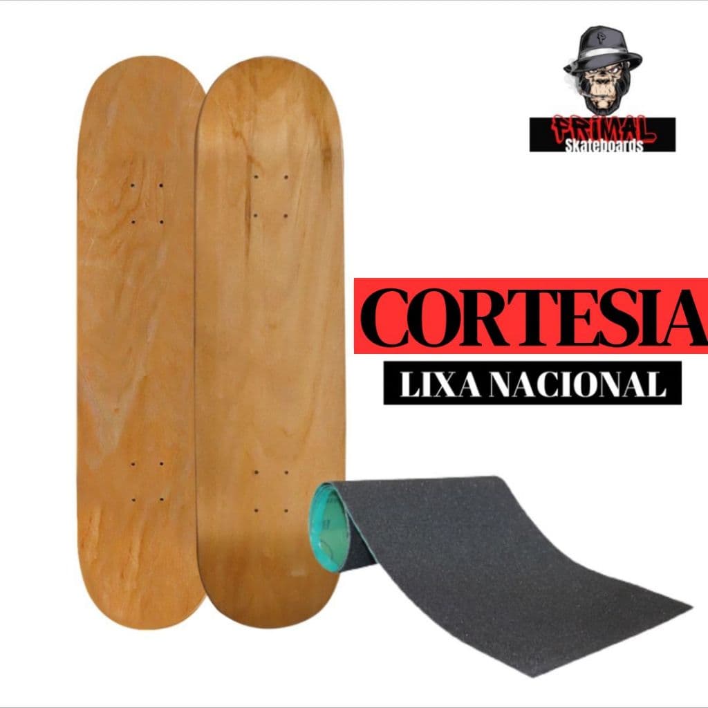 Shape Skate Marfim Liso Profissional Com Lixa Nacional