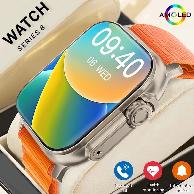 T900 Ultra2 Smart Watch Series Bluetooth Call IP67 À Prova D'água 49mm 2.09 Polegadas Tela Grande Smartwatch