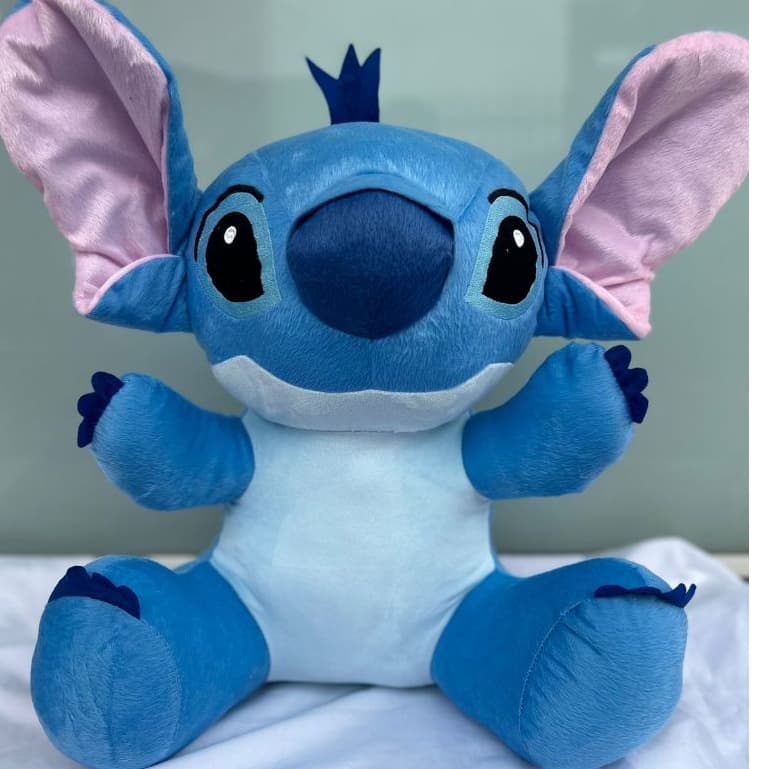 Pelúcia Stitch Anti Alérgica 50 cm Desenho Animado - Melhor Preço