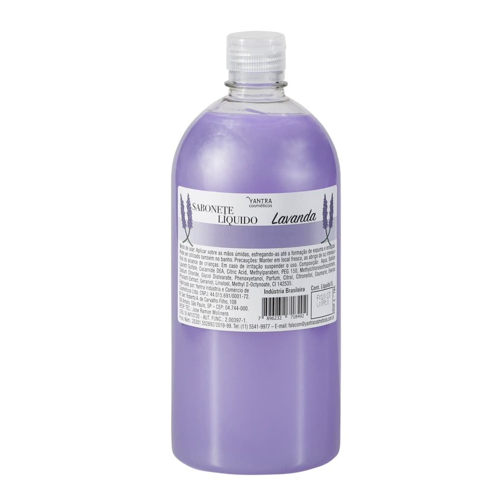 Sabonete Líquido Lavanda 1 litro Yantra