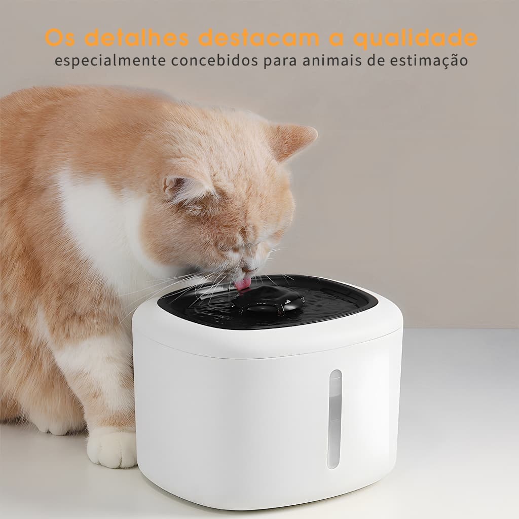 COIBEU Fonte com Filtro para Gatos - Água Fresca e Circulante para Pets