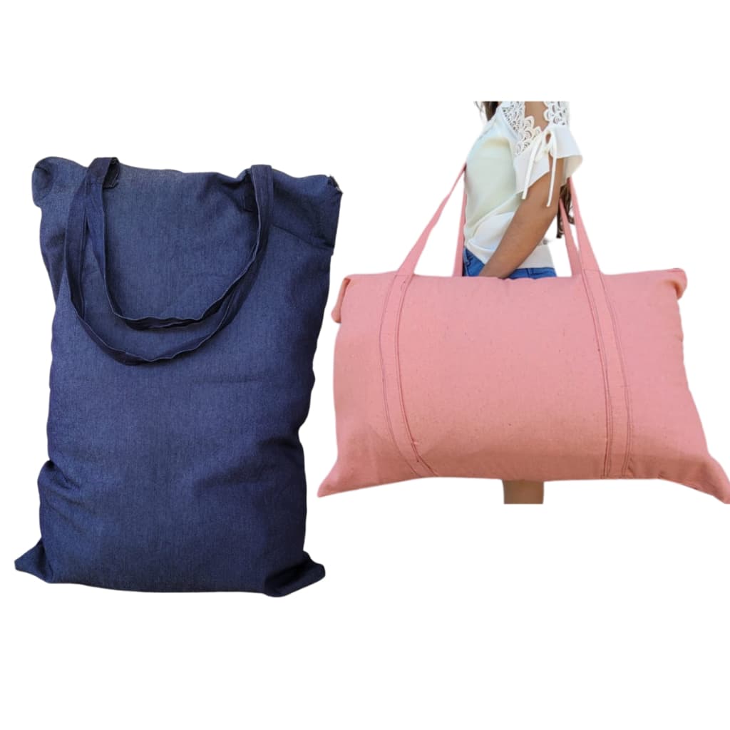 Sacola Bolsa para Travesseiro Feira Grande Sacoleira Mudança