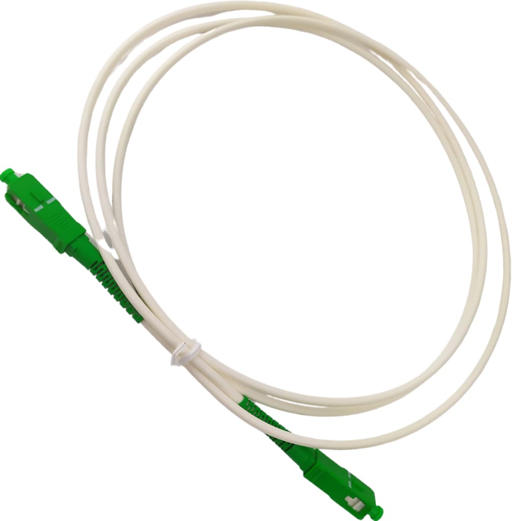 10 X Cordão Óptico Patch Cord Sc Apc Sc Apc 1.5m Anatel Nfe