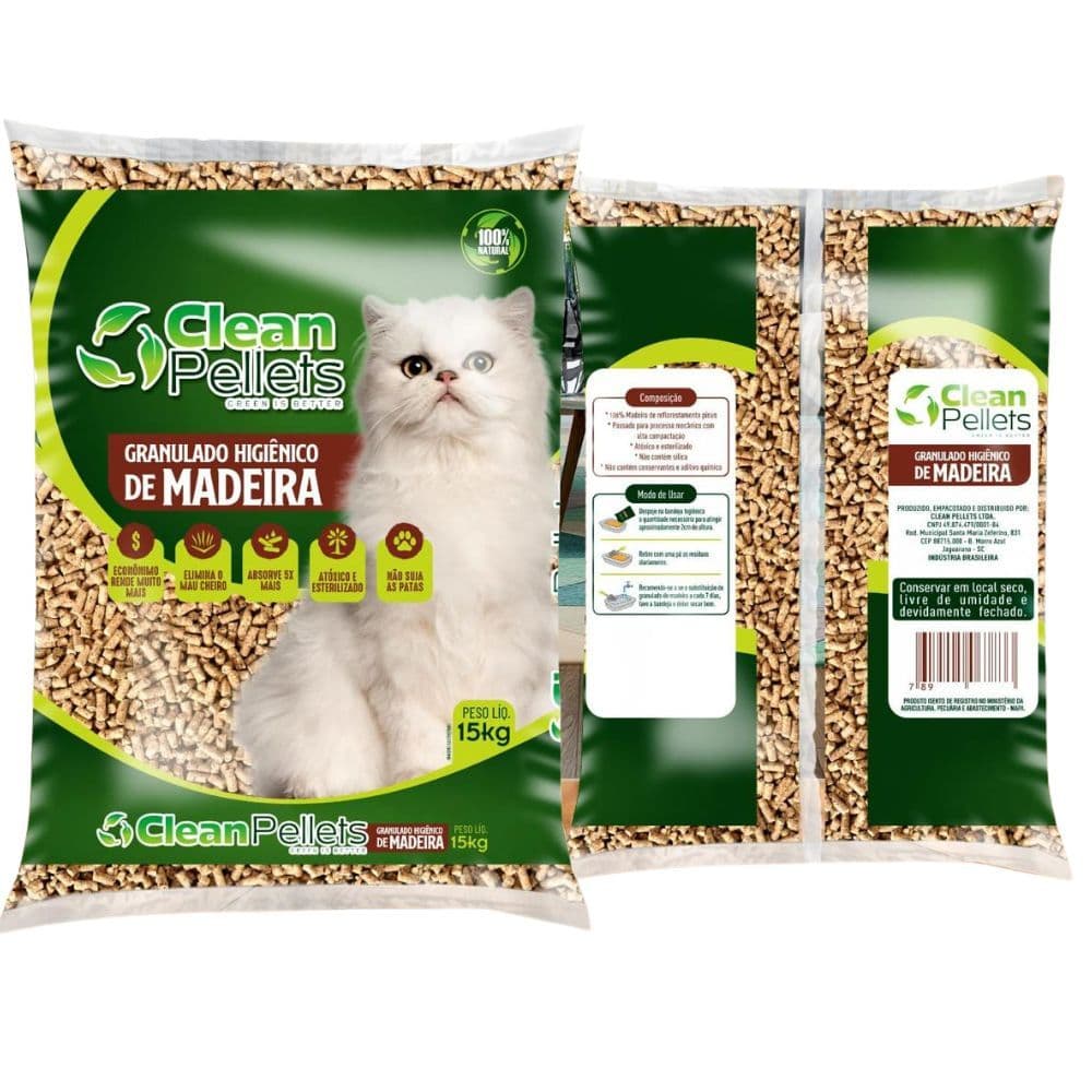 30kg Granulado Higiênico de Madeira Hamster PET Para Roedores e Outros Animais Pequenos