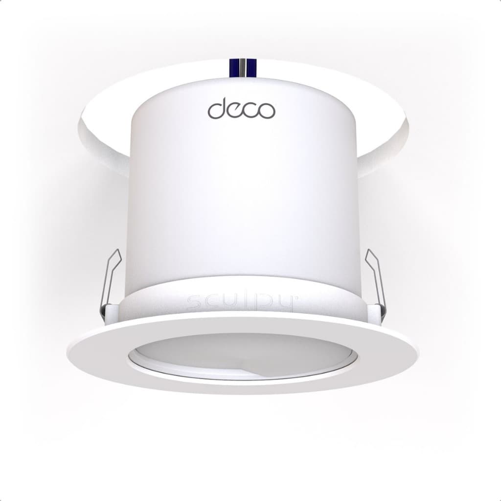 Suporte de Embutir Teto e Gesso para Roteador Mesh Tp-link Deco X10 X20 X50 X55 X60  BE65  XE75 (AX1800 / AX3000)