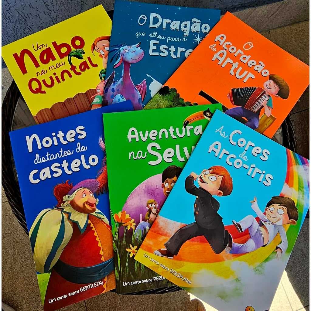 coleção Valores Fundamentais - com 6 livros