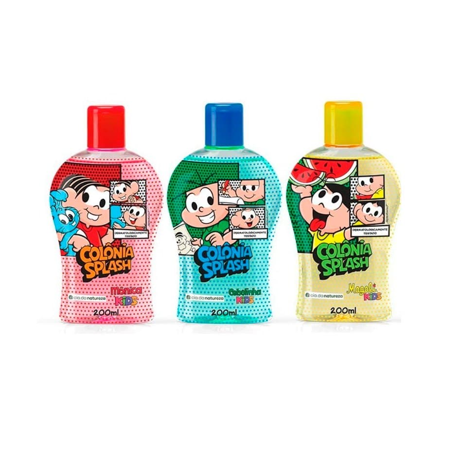 Colônia Infantil Splash Turma Da Mônica Betulla Cia Da Natureza 200 ml