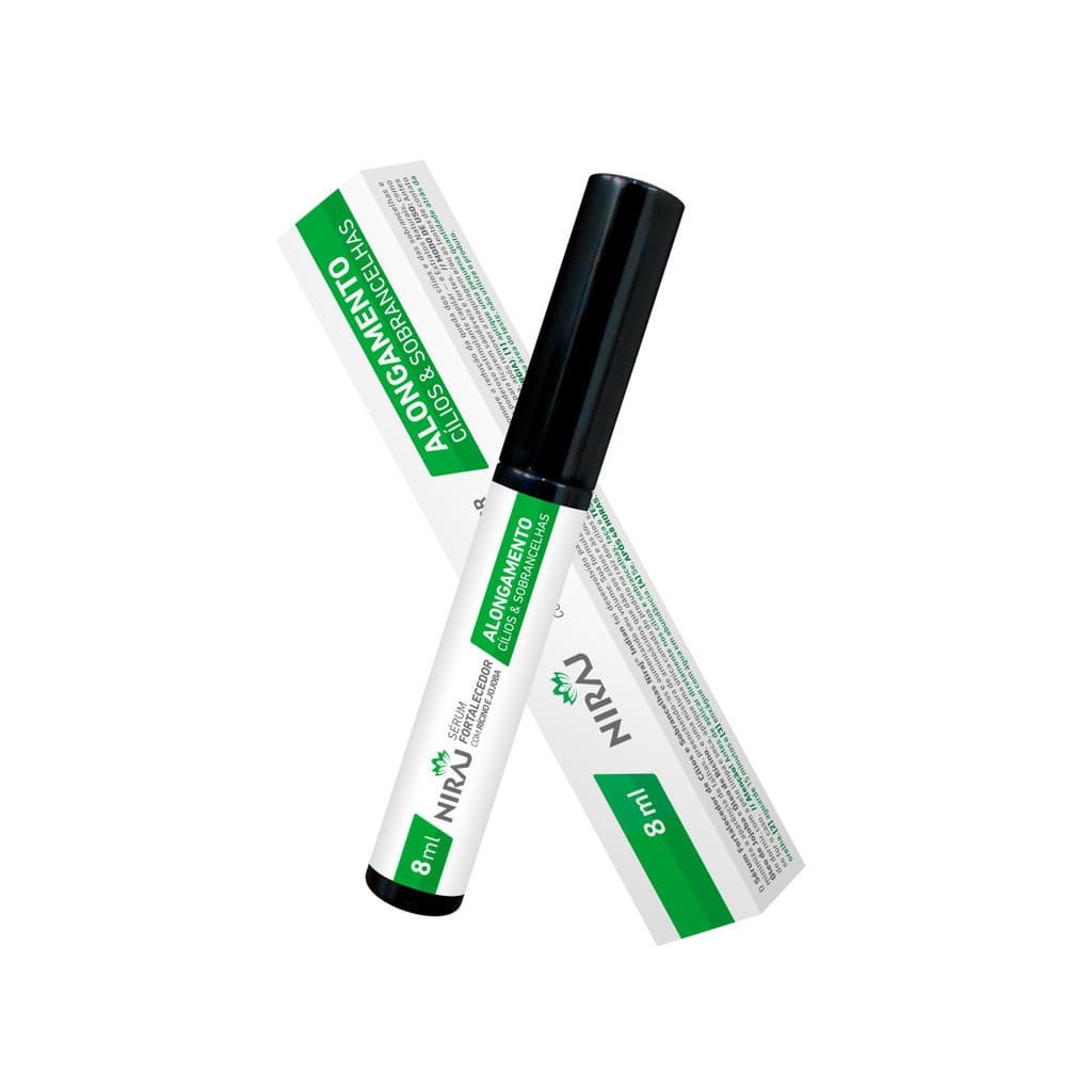 Sérum Alongamento Fortalecedor Cílios Sobrancelha Niraj 8ml