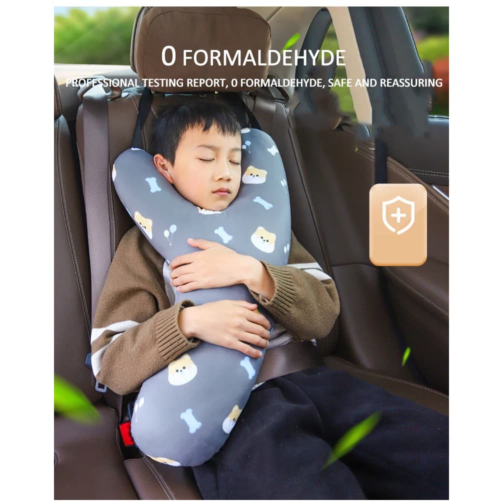 Assento de carro Encosto de Cabeça  Y Dormir Suporte, Crianças