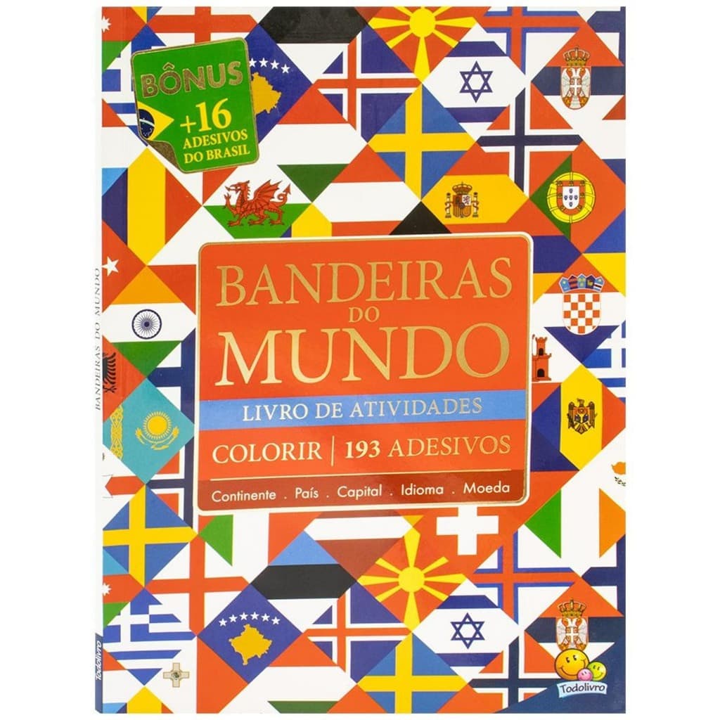 Livro Bandeiras Do Mundo - Todolivro