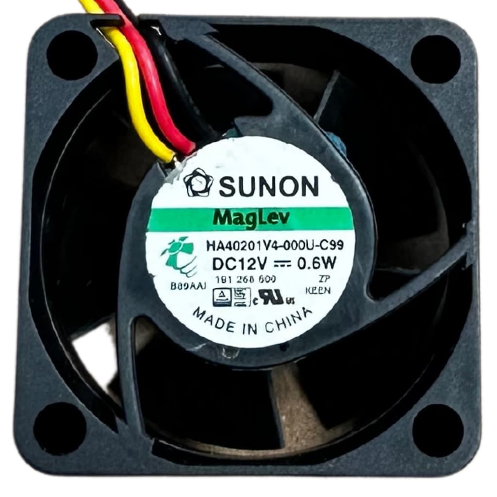 Kit 2 Peças Ventoinha Cooler 40x40x20 40mm 4cm 12v