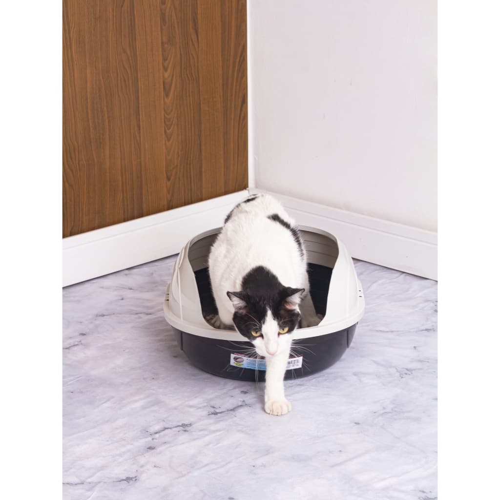 Caixa De Areia Para Gatos Furba Banheira Higiênica Alta Furacão Pet