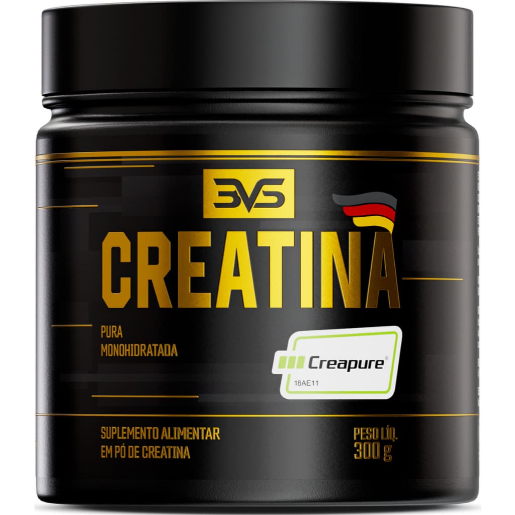 Creatina Creapure® 100% Pura Com Laudo De Pureza E Fórmula Alemã Avançada - 3vs Nutrition
