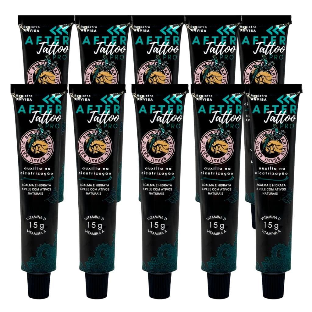 Pomada aftercare Cicatrizante de tatuagem pós tattoo 15g