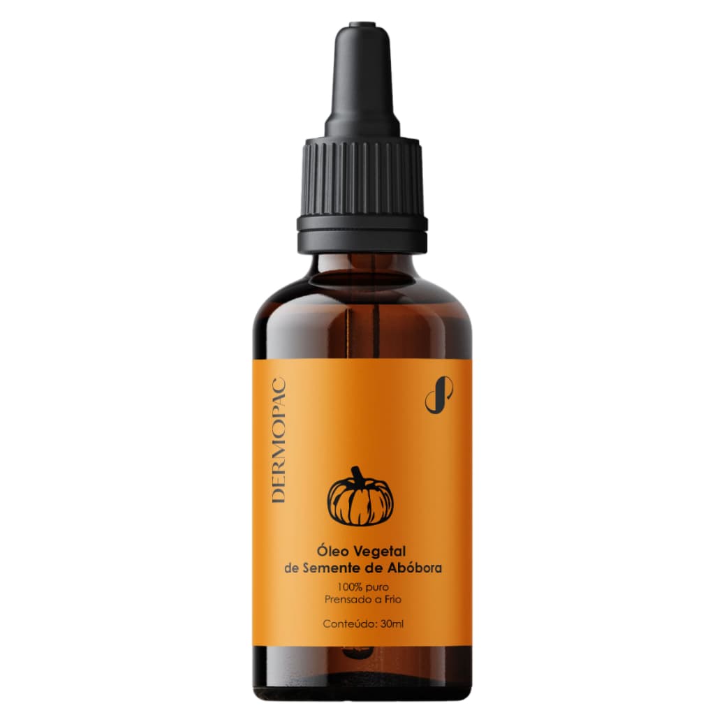 Óleo Vegetal De Semente De Abóbora 100% Puro 30ml Dermopac