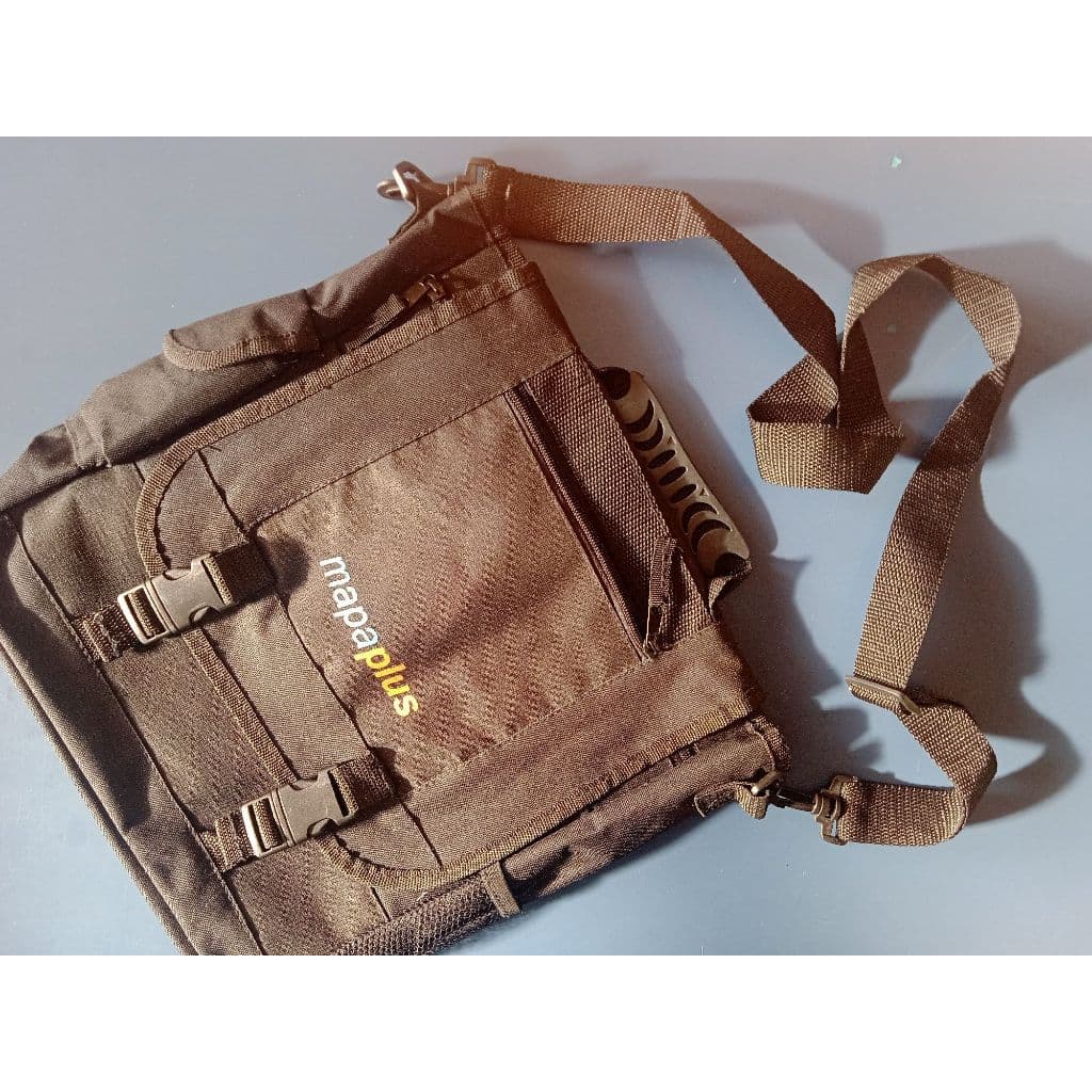 bolsa para notebook laptop mapaplus com alça de ombro e mão