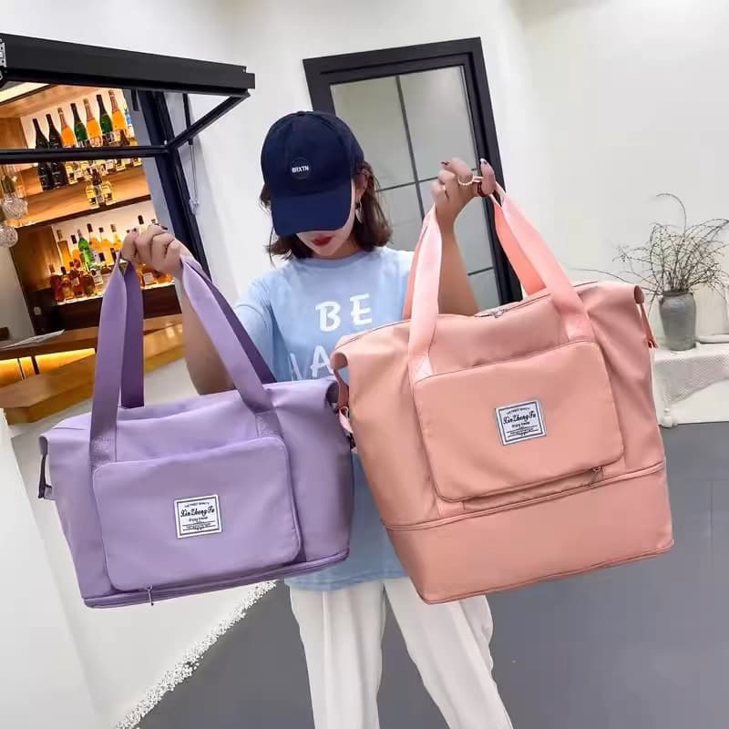 Bolsa Mala De Viagem Dobrável De Grande Capacidade