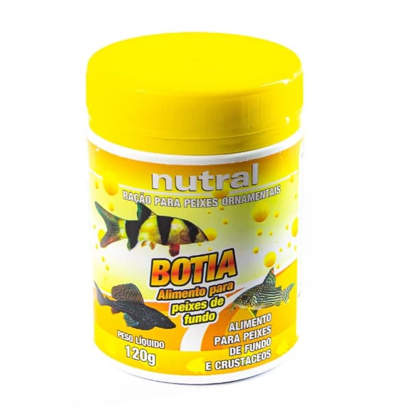 Ração Nutral Para Peixes De Fundo Botia 120g