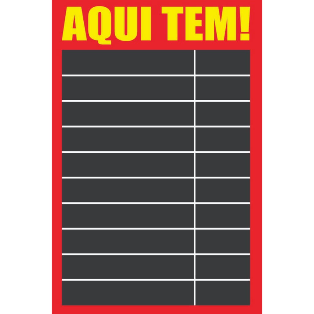 Banner AQUI TEM Arte pronta para Anunciar produtos