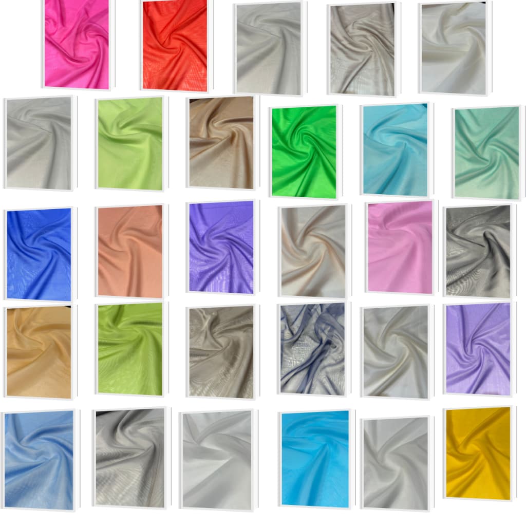 Tecido Voil Liso Variadas Cores 3,00m Cortinas Decoração, Artesanatos